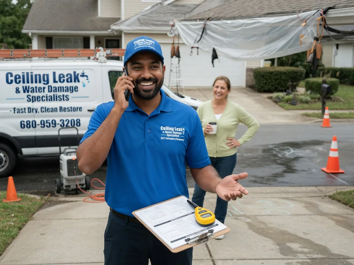 Ceiling Leak Cleanup Gipsy, PA FAQs